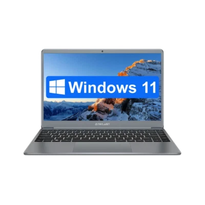 Ordinateur Portable Écran FHD 1920 x 1080P 14.1 Pouces PC Windows 11 Wifi 5 GHz