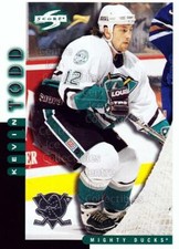1997-98 Score Anaheim Mighty Ducks #6 Kevin Todd