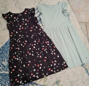 Zwei Mädchen Sommer Kleider 💕 Größe 134/140 H&M Schmetterlinge neuwertig 