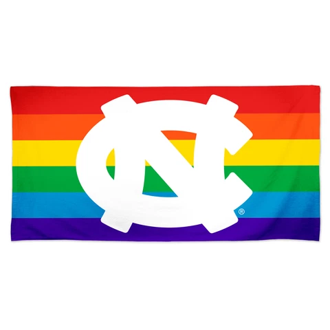 WinCraft North Carolina Tar Heels 30'' x 60'' Pride Spectra Beach Towel Cover