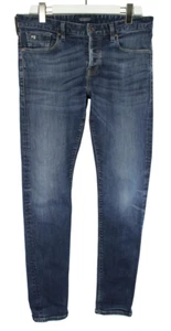 SCOTCH & SODA Ralston Jeans Men's W31/L34 Slim Fit Button Fly Denim Whiskers - Picture 1 of 10