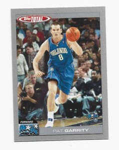 2004-05 Topps Total SILVER Insert #176 Pat Garrity Orlando Magic Basketball Card