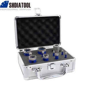 11pc Diamond Drill Bit Round Shank Hole Saw for Porcelian Marble Concrete 6-32mm - Picture 1 of 19