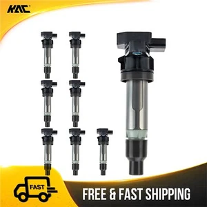 (8) Ignition Coils Pack For Cadillac DTS SRX XLR 4.6L 2007 2008 09-2011 - Picture 1 of 9