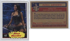 2012 Topps Heritage WWE Rosa Mendes #34