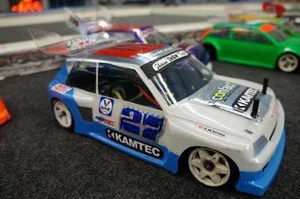  Renault Clio body shell Kamtec Hot Rod Schumacher V12 Lexan + Wing - Picture 1 of 1