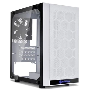Silverstone SST-PS15W-G (White + Tempered Glass Window) Micro-ATX, Mini-DTX, ... - Picture 1 of 11