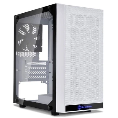 Silverstone SST-PS15W-G (White + Tempered Glass Window) Micro-ATX, Mini-DTX, ... - Image 1 of 4