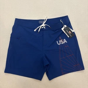 Vineyard Vines Trunks Martha's Board Shorts Performance 36 Navy Blue USA $128 - Picture 1 of 11