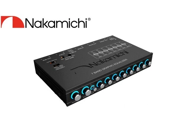 Ecualizador de audio de 7 bandas NAKAMICHI EQ-Z1825, NUEVO Foto 1 de 1