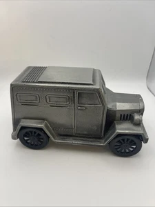 Vintage Banthrico Panzerauto Münzbank. - Bild 1 von 11