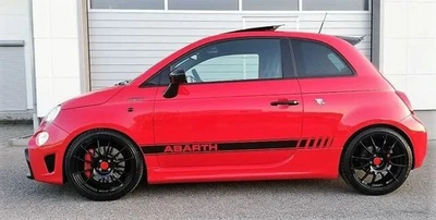Fiat 500 Abarth MAK XLR Radsatz 7Jx17 Et 35 Schwarz Glanz 205/40R17 Nexen Brembo - Bild 1 von 4