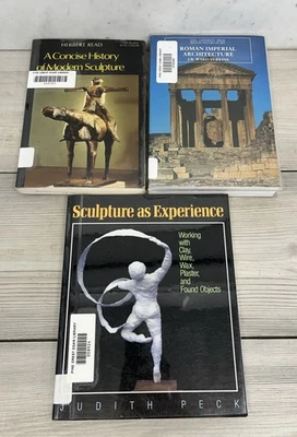 Lot Of 3 Modern Sculpture And Roman Architecture, Paperback, Illustration - Image 1 of 4