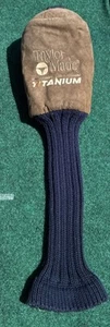 TaylorMade Titanium Driver Headcover Wood Golf Club Head Cover REPLACEMENT - Picture 1 of 7