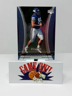 1999 Upper Deck Black Diamond Jim Kleinsasser RC Card #145 - Image 1 of 2