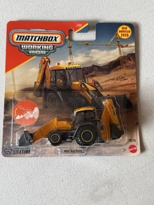 MATCHBOX WORKING RIGS Orange #10/16 MBX Backhoe 2025 FAST Shipping! - Picture 1 of 2