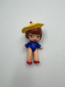 Mini bambola vintage BRATZ itsy Bitsy artista Meygan Bobblehead ottime condizioni - Foto 1 di 6