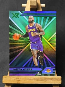 2021 Panini Chronicles LeBron James Base XR #397 Green Refractor - Picture 1 of 2