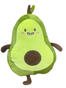 Peluche avocado verde morbido simpatico grande abbraccio piccolo cuscino morbido come - Foto 1 di 5