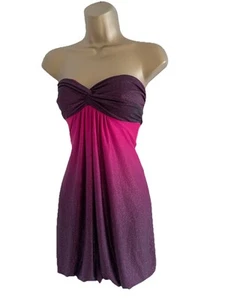 Jane Norman Y2K Glittery Party Dress – Purple & Pink Size 10 BNWT - Picture 1 of 6
