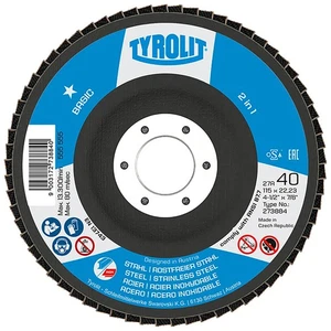 Tyrolit ZA60-B 2N1 4 x 5/8 29A Klappscheibe 10ct - Bild 1 von 1