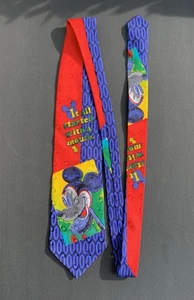 Disney " It All Started With A Mouse" 100% Silk Tie by Disney Leed International - Bild 1 von 4