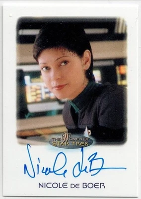 Women of Star Trek A&I - Nicole De Boer as Lieutenant Ezri Dax - Auto Card A - Image 1 of 2