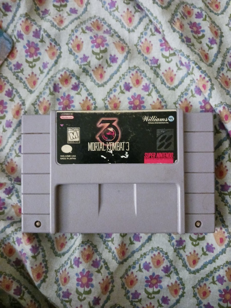 Nintendo SNES Mortal Kombat 3 Video Games for sale | eBay Nintendo SNES Mortal Kombat 3 Video Games for sale | eBay