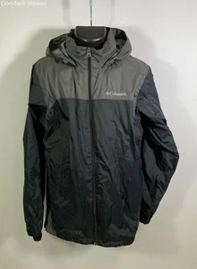 COLUMBIA Grey Long Sleeve Zipper Coat/Jacket Men - Size M - Picture 1 of 4