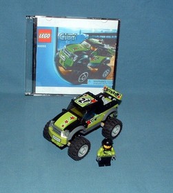 TOWN: CITY, MONSTER TRUCK SET 60055 - LEGO - 2013 - USED
