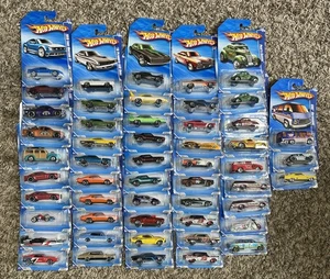 Hot Wheels 2010 Main Lines #'s 69-125 /240 Mixed Lot of 52 Car NIP - Picture 1 of 4