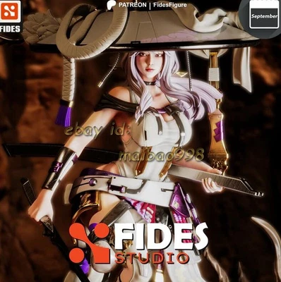 3D Print Scarlet Garage Kit Figure Model Kit Unpainted Unassembled GK 1/8 1/6 - Image 1 of 3