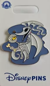 Disney Parks The Nightmare Before Christmas Zero and Mummy Boy Pin New with Card - Picture 1 of 8