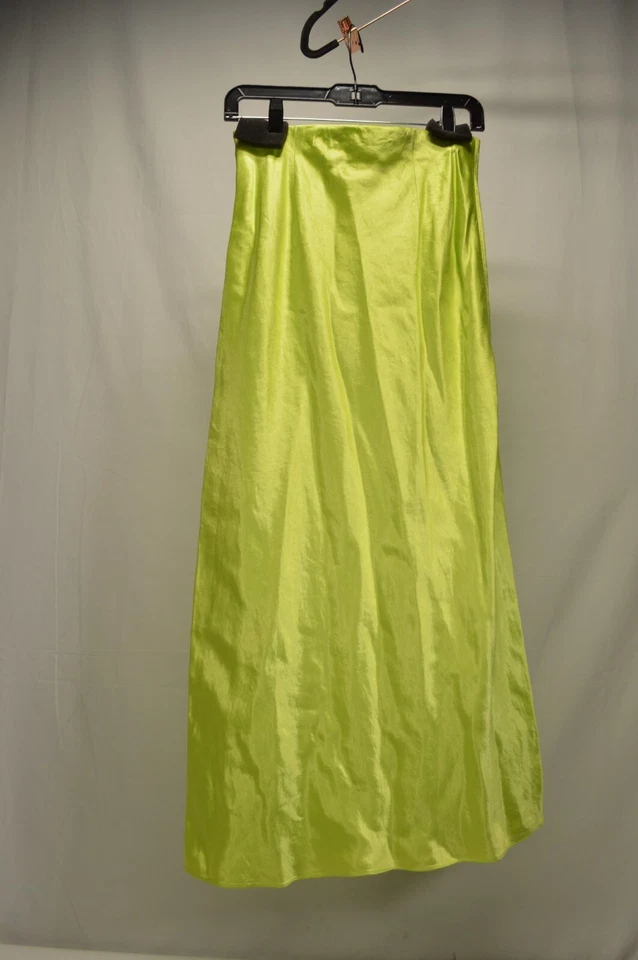 Vince Womens Blue Side Slit Slip Skirt Size XS