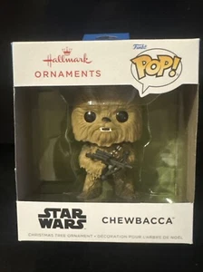 Hallmark Star Wars Chewbacca Funko POP Christmas Ornament - Picture 1 of 11
