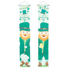 Banner Kunststoff Polyester St. Patty Day Willkommensschilder Irish Party Veranda hängen