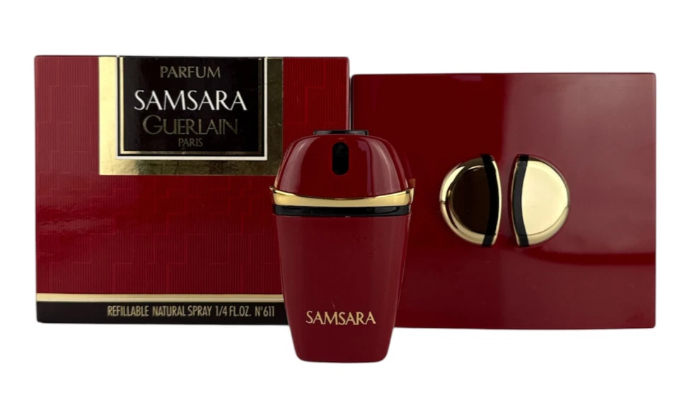 (2666,53EUR/100ML) VINTAGE GUERLAIN SAMSARA 7,5ML REINES PURE PARFUM EXTRAIT NEU - Bild 1 von 1