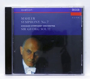 SIR GEORG SOLTI - MAHLER symphony no.7 - DECCA CD NM - Picture 1 of 2