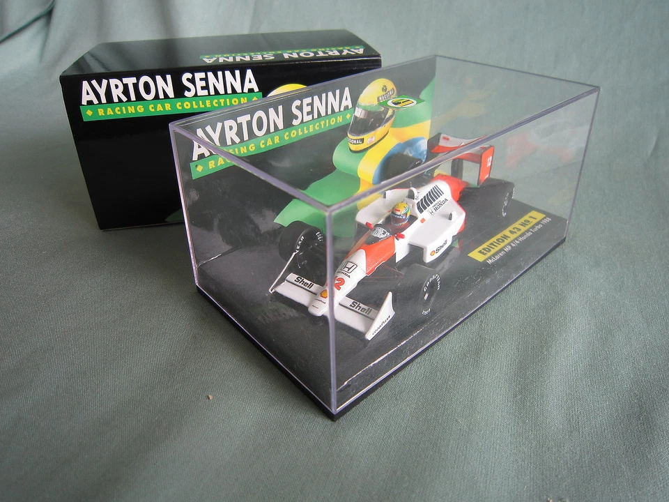 DV5417 MINICHAMPS AYRTON SENNA EDITION 43 N°1 Mc LAREN MP4/4 HONDA TURBO 1988 F1 - Photo 1/1