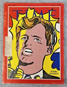 May 24, 1968 Bobby Kennedy Time Magazine Pop Art Assassination - Picture 1 of 6