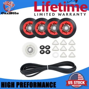 For Whirlpool Dryer Repair Kit 4392067 4392067VP 587637 80047 AH373088 EA373088 - Picture 1 of 11