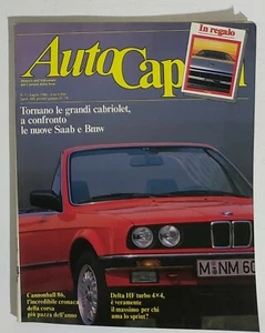 19456 AutoCapital 1986 a. VI n. 7 - Lancia Delta HF / Cannonball 86 +Supplemento - Picture 1 of 4