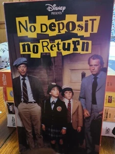 DISNEY'S NO DEPOSIT NO RETURN VHS - Picture 1 of 1
