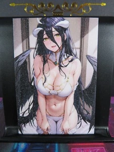 Tarjeta de arte Albedo Overlord brillo anime sexy Waifu CCG coleccionable casi nueva - Imagen 1 de 4