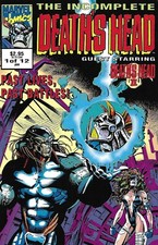 Incomplete Deaths Head Comic 1 Cover A First Print 1993 Freeman Marvel .