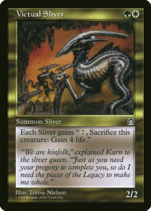 MTG NM Victual Sliver - STH Stronghold - Imagen 1 de 1