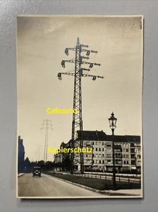 1930 Foto Berlin Charlottenburg Golpa Leitung Verteilungsmast keine AK - Bild 1 von 2