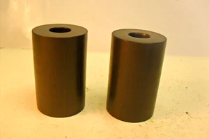 qty 2 - Rulli folli in uretano 3-1/8" lunghi x 2" od x 3/4" foro nuovo - Foto 1 di 5