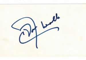 Don Cheadle Autographed 3x5 card-COA - Picture 1 of 2
