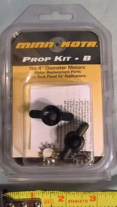 Minn Kota MKP-10 Boat Trolling Motor Propeller Prop Nut and Pin Kit B, 1865011 - Picture 1 of 2
